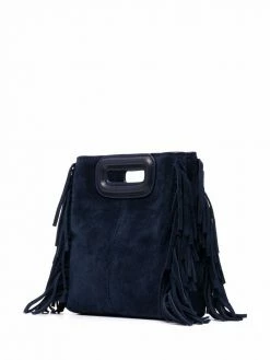 Maje Sue fringed chain-strap bag