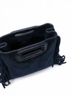 Maje Sue fringed chain-strap bag