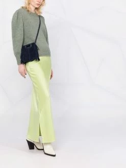 Maje Sue fringed chain-strap bag