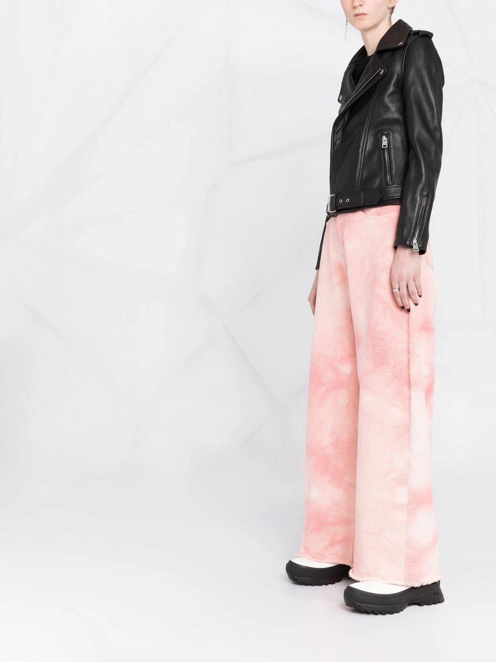 Maje Zip up leather biker jacket biker jackets of women 6 Maje zip-up leather biker jacket