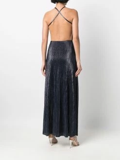 Maje halterneck key hole dress