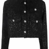 Maje sequinned tweed jacket