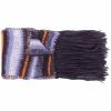 Maje striped knitted scarf