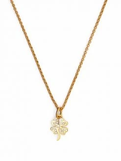 Maje four leaf clover necklace