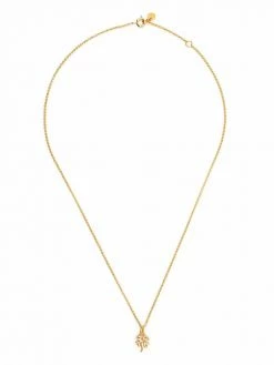 Maje four leaf clover necklace