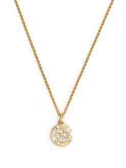 Maje moon and sun necklace