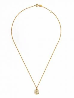 Maje moon and sun necklace