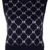 Maje Milia diamond pattern knitted top