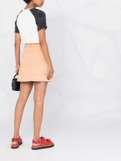 Maje Tiaco contrasting-sleeve T-shirt