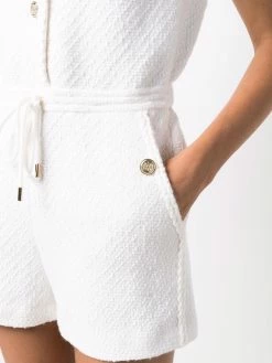 Maje Knitted drawstring waist jumpsuit full length of women 11 Maje knitted drawstring-waist jumpsuit