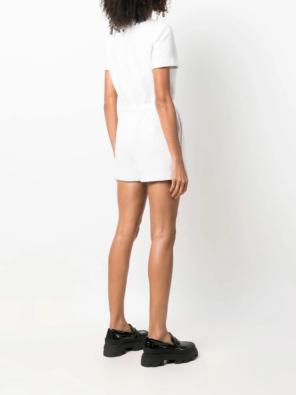 Maje Knitted drawstring waist jumpsuit full length of women 6 Maje knitted drawstring-waist jumpsuit