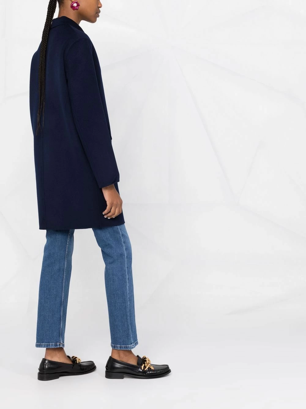 Maje Notched lapels single breasted coat single breasted coats of women 6 Maje notched lapels single-breasted coat