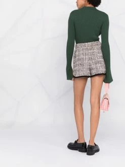 Maje Drawstring bouclé shorts short shorts of women 13 Maje drawstring bouclé shorts