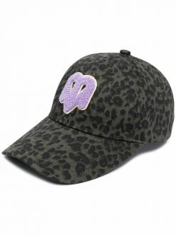 Maje logo-patch baseball cap