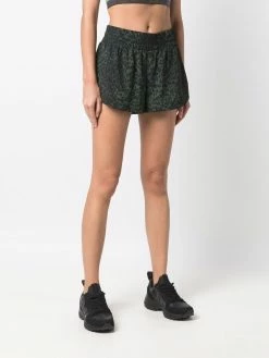 Maje leopard-print bermuda shorts