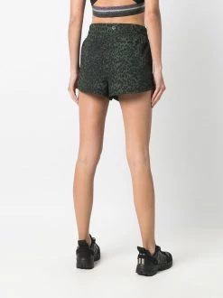 Maje leopard-print bermuda shorts