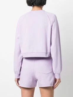 Maje Anita cropped cotton jumper