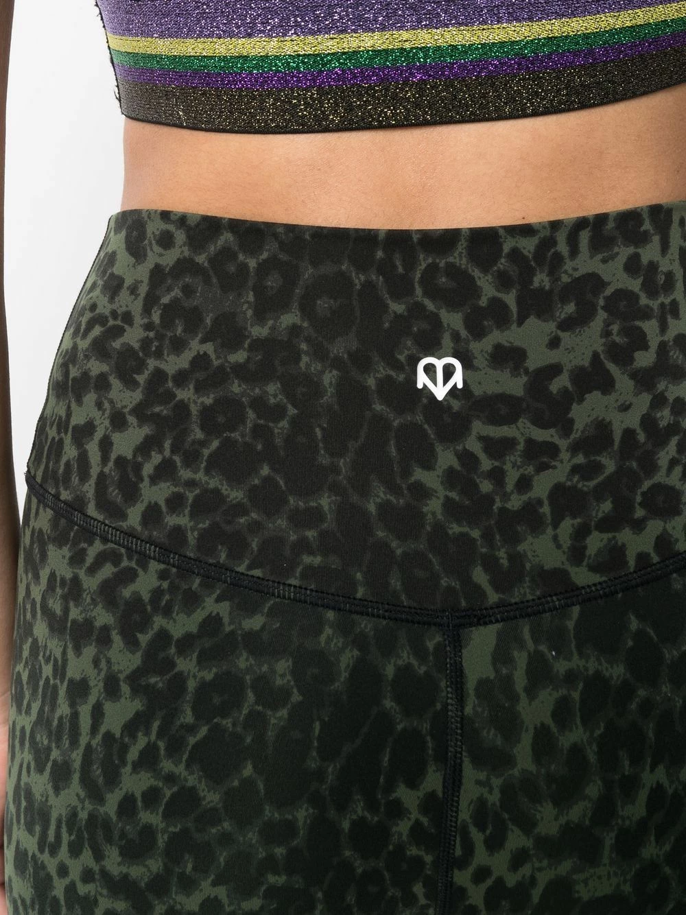 Maje Leopard print stretch leggings of women 7 Maje leopard print stretch leggings