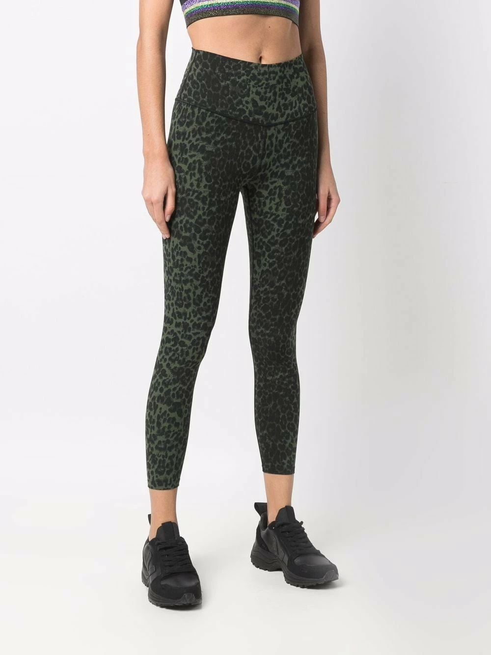 Maje Leopard print stretch leggings of women 5 Maje leopard print stretch leggings
