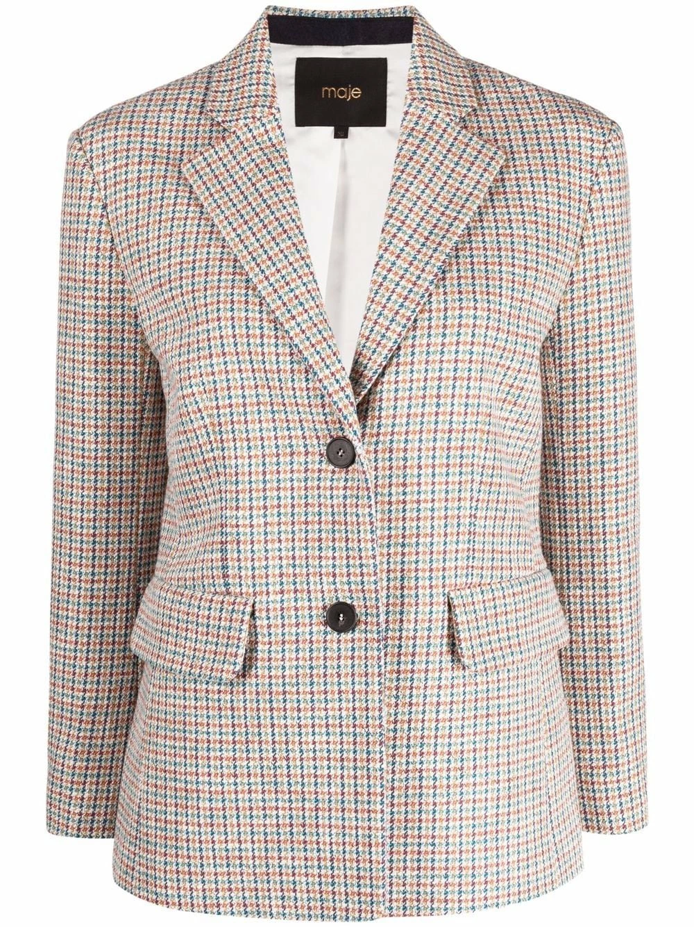 Maje Tailored check print blazer blazers of women 3 Maje tailored check-print blazer