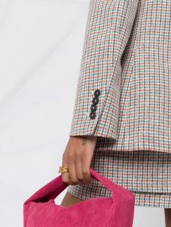 Maje Tailored check print blazer blazers of women 12 Maje tailored check-print blazer