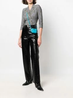 Maje crocodile effect mini bag