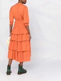 Maje Radjinette midi dress