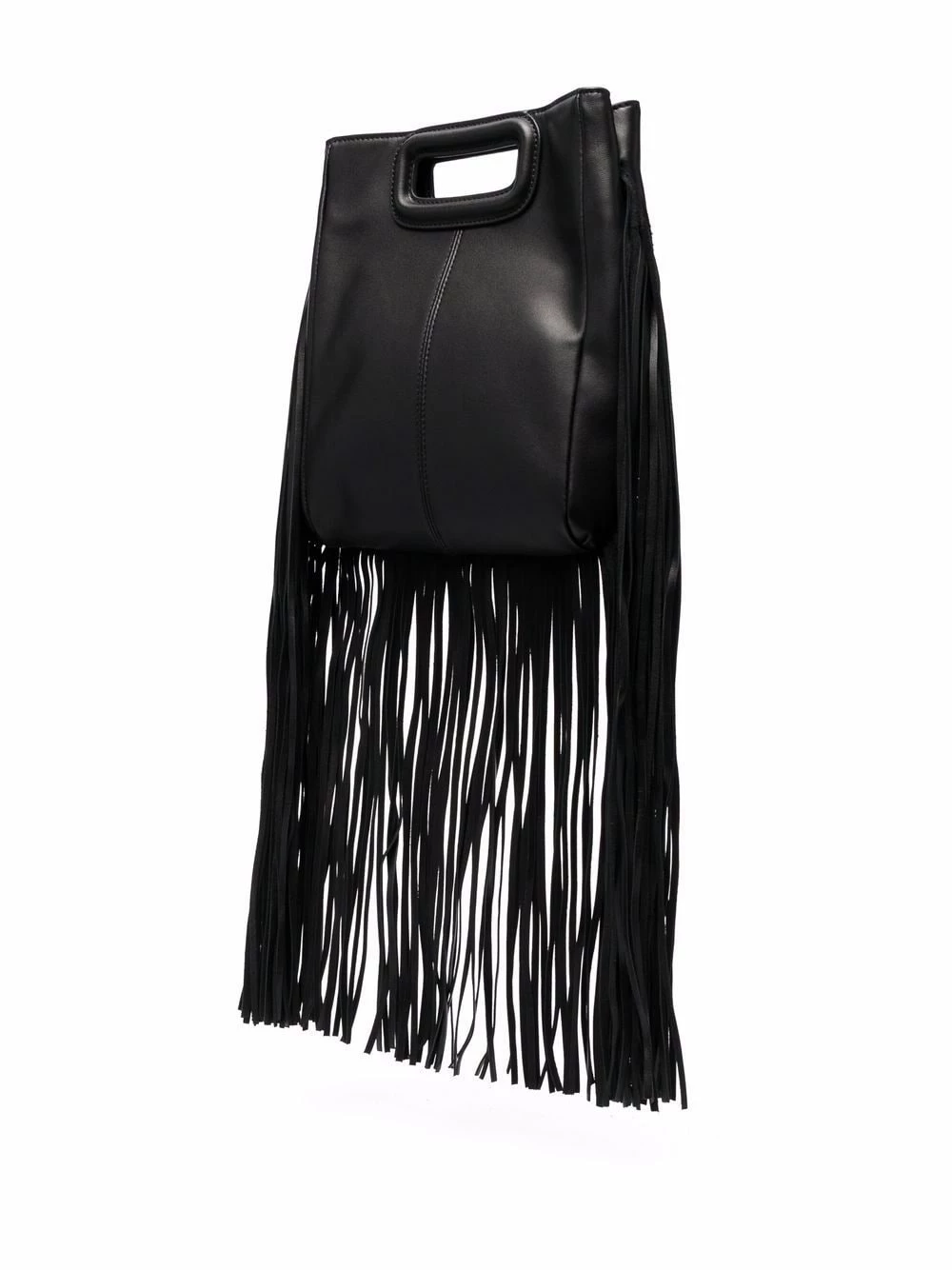 Maje Fringed leather tote bag tote bags of women 4 Maje fringed leather tote bag