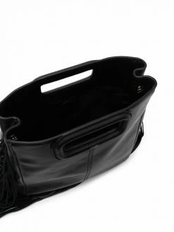 Maje Fringed leather tote bag tote bags of women 10 Maje fringed leather tote bag