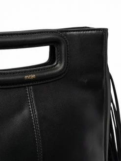 Maje Fringed leather tote bag tote bags of women 9 Maje fringed leather tote bag