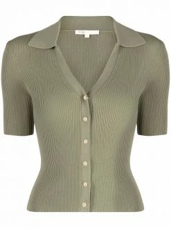 Maje short sleeve knitted top