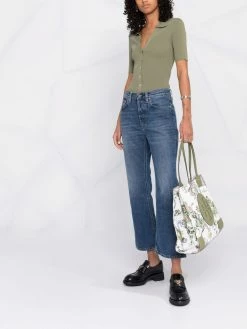 Maje short sleeve knitted top