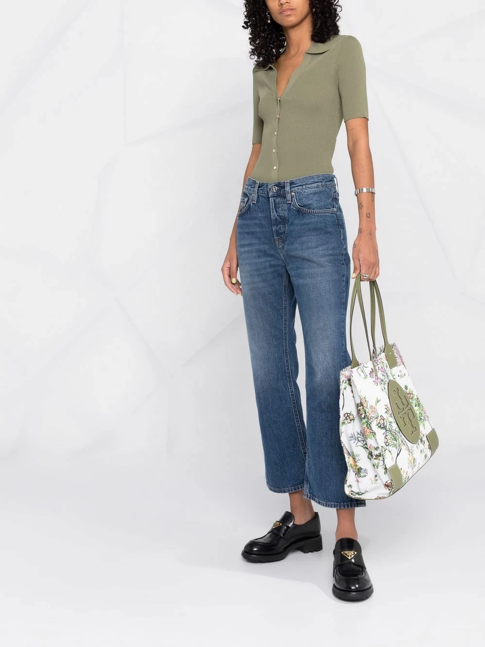 Maje Short sleeve knitted top knitted tops of women 4 Maje short sleeve knitted top