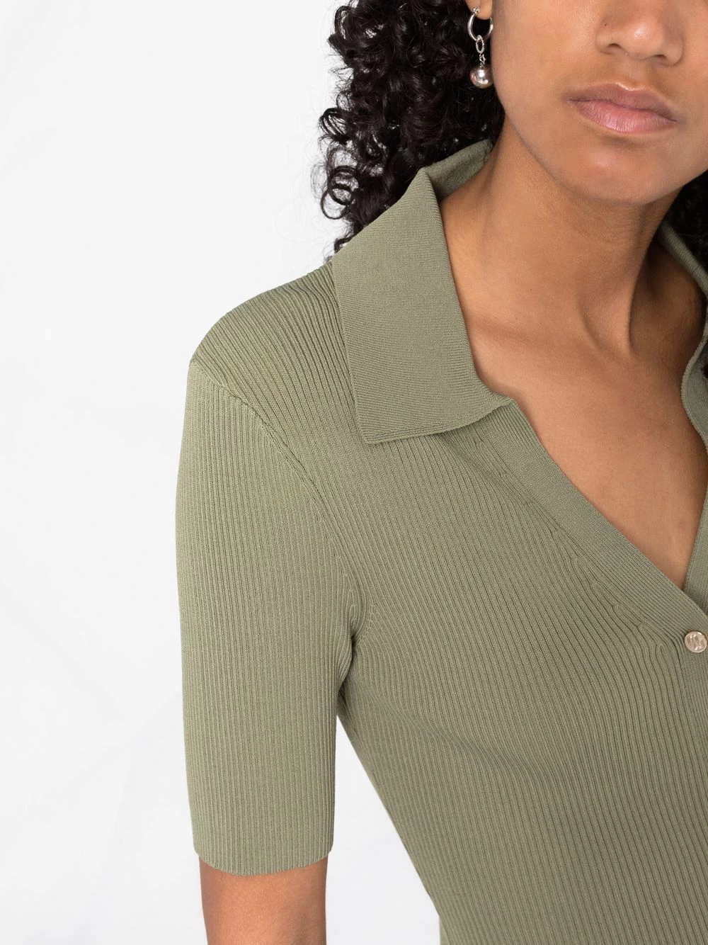 Maje Short sleeve knitted top knitted tops of women 7 Maje short sleeve knitted top