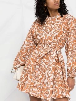 Maje Ridtissa paisley print mini dress day dresses of women 12 Maje Ridtissa paisley-print mini dress
