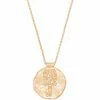 Maje astro zodiac medal scorpio necklace