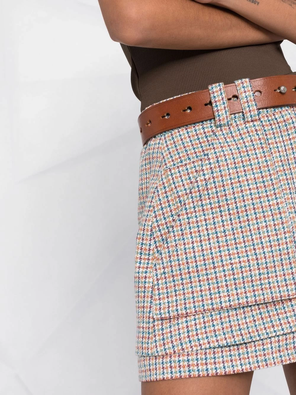 Maje High waisted check shorts tailored shorts of women 5 Maje high-waisted check shorts