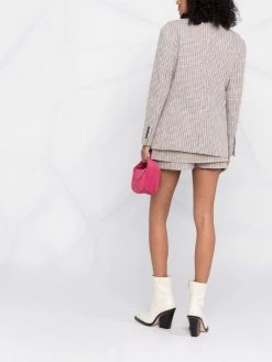 Maje High waisted check shorts tailored shorts of women 13 Maje high-waisted check shorts