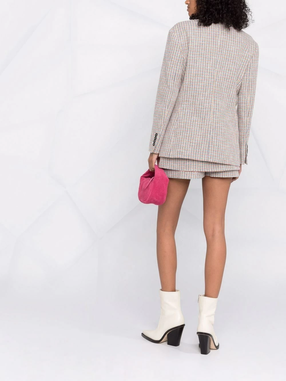 Maje High waisted check shorts tailored shorts of women 8 Maje high-waisted check shorts