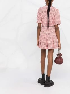 Maje Renetia tweed-effect minidress