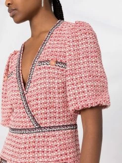 Maje Renetia tweed-effect minidress