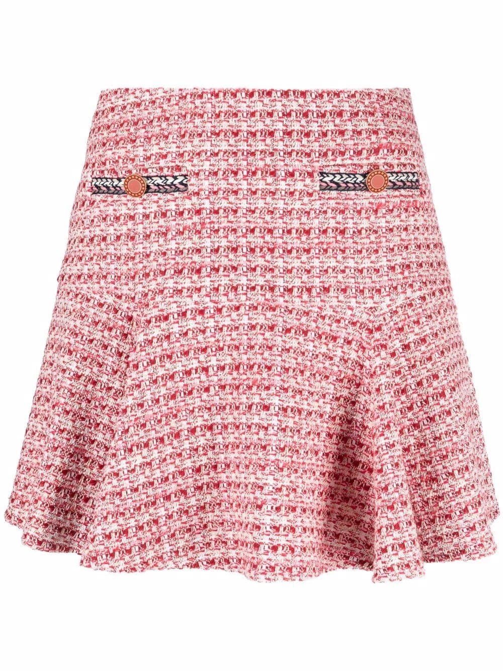 Maje Knitted flared mini dress full skirts of women 3 Maje knitted flared mini dress