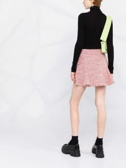 Maje Knitted flared mini dress full skirts of women 11 Maje knitted flared mini dress