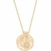 Maje astro zodiac medal capricorn necklace