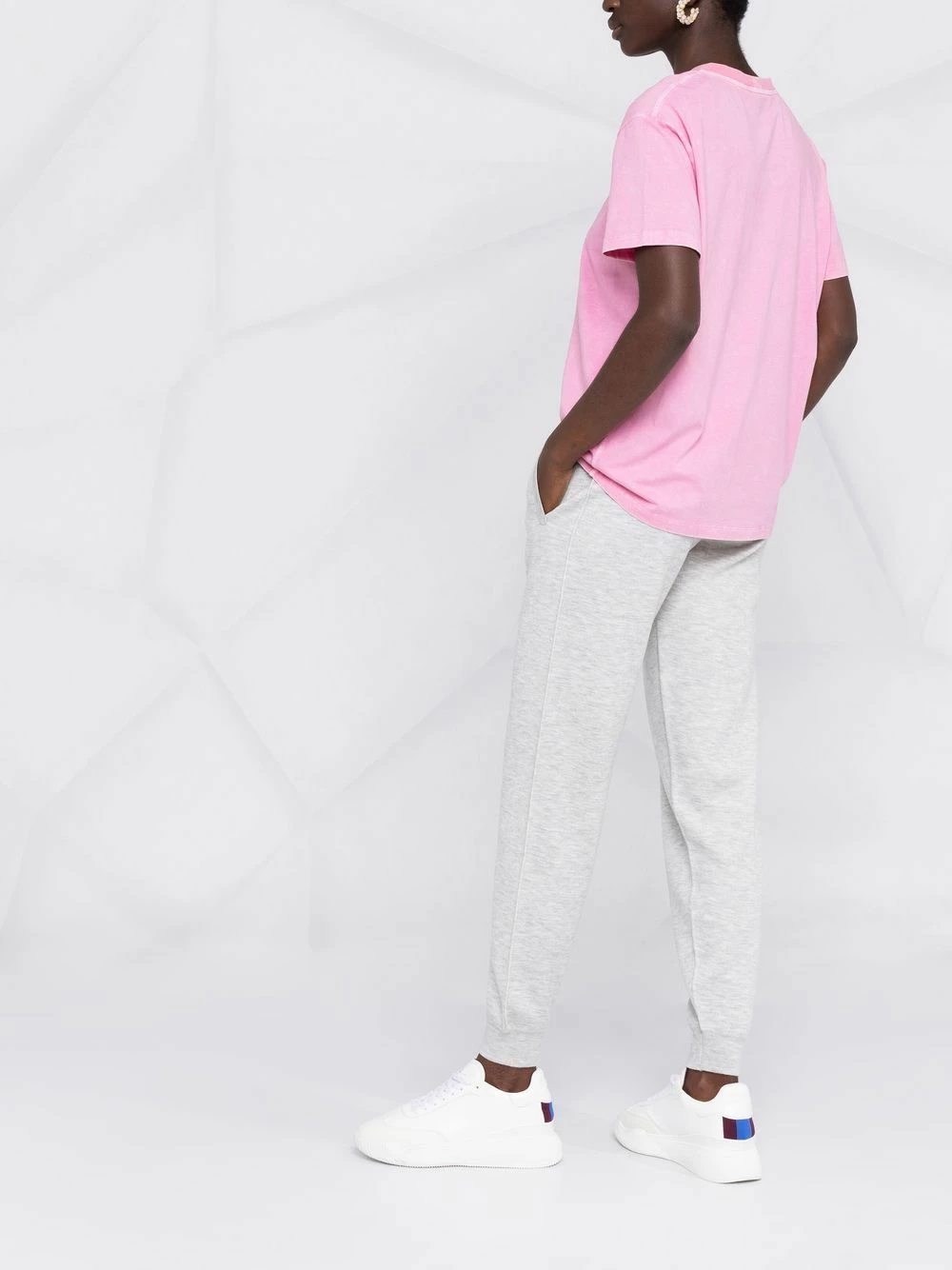 Maje Tapered track trousers sweatpants of women 6 Maje tapered track trousers