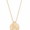 Maje astro zodiac medal sagittarius necklace