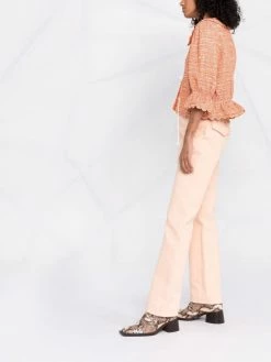 Maje bouclé cropped jacket