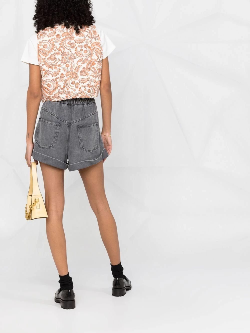 Maje Paisley print cropped waistcoat waistcoats & gilets of women 6 Maje paisley-print cropped waistcoat