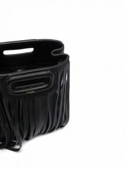 Maje fringe detail tote bag