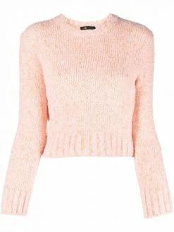 Maje crew-neck jumper